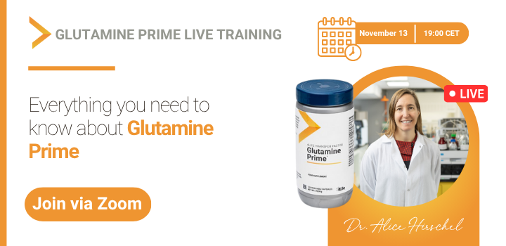 eu Glutamine product training Home