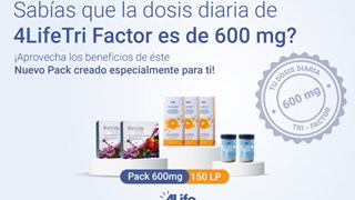 ¡NUEVO PACK 600 mg!