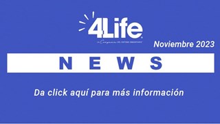 4LIFE NEWS NOVIEMBRE!