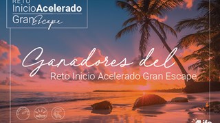 Ganadores del Reto Inicio Acelerado Gran Escape  