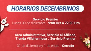 Horarios decembrinos de 4Life México 🇲🇽