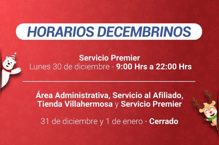 Horarios decembrinos de 4Life México 🇲🇽