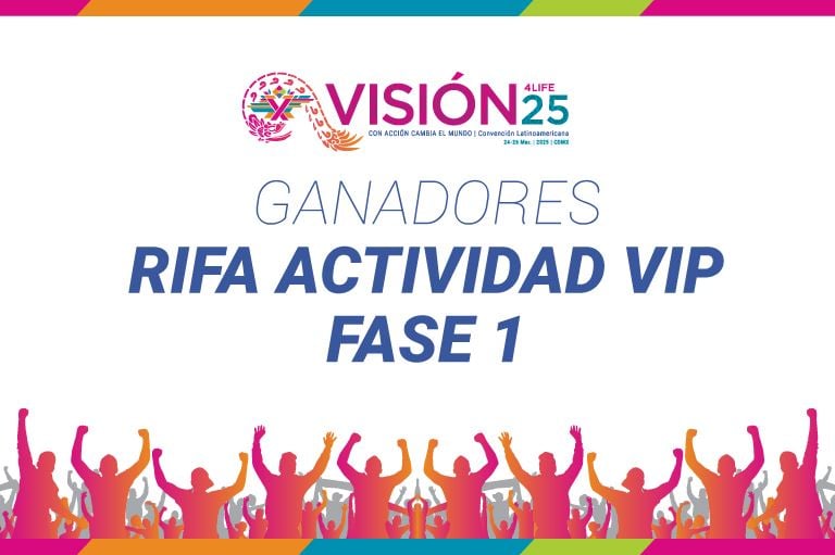 Ganadores de los 5 lugares para una actividad VIP previa a la Convención Latinoamericana 2025