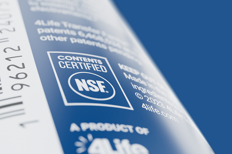  ¡El contenido de Transfer Factor Plus está certificado por la NSF!