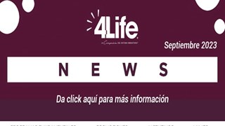 4LIFE NEWS SEPTIEMBRE