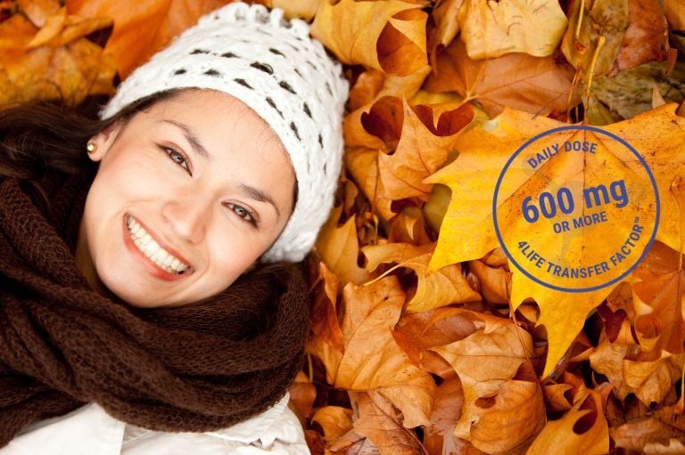 Enhance your autumn wellness with 600 mg of 4Life Transfer Factor