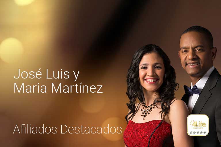 Conoce a José y María Martínez, Afiliados Oro Elite de 4Life, quienes transformaron su visión de servicio en una historia de éxito familiar, comunidad y bienestar.