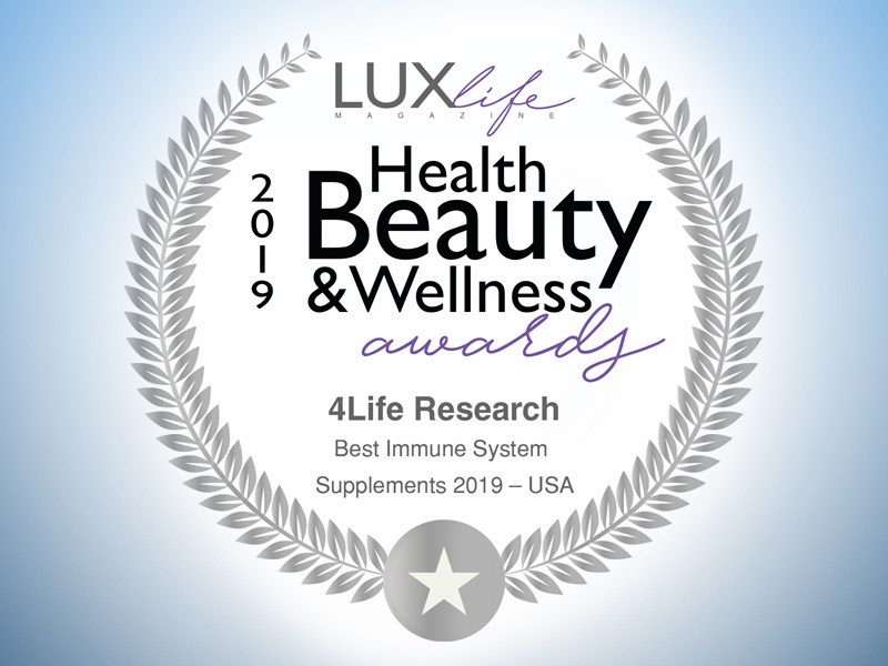 <em>LUXlife</em> assegna a 4Life il titolo di Best Immune System Supplements