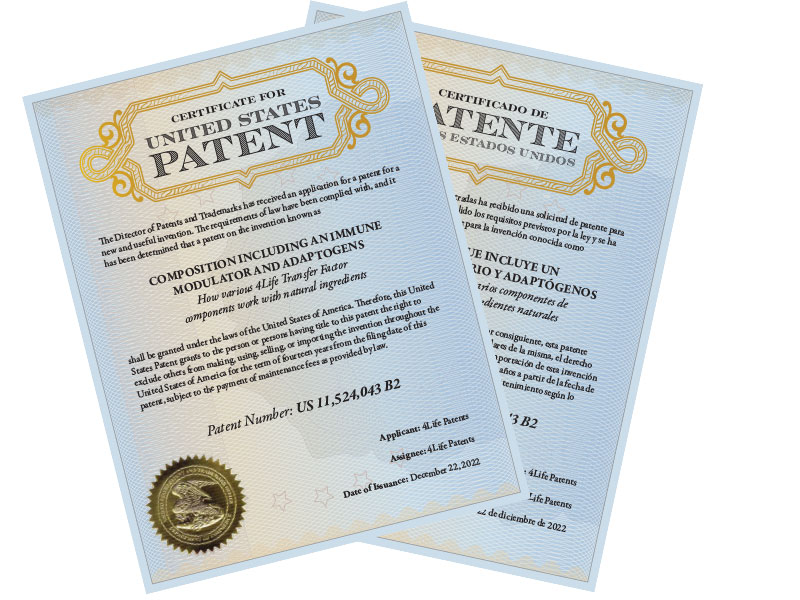 New 4Life Patent