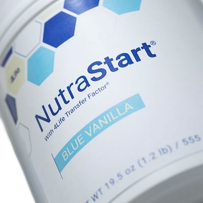 New Zealand - Australia NutraStart Blue Vanilla Close-up