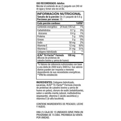 collagen nutritional facts