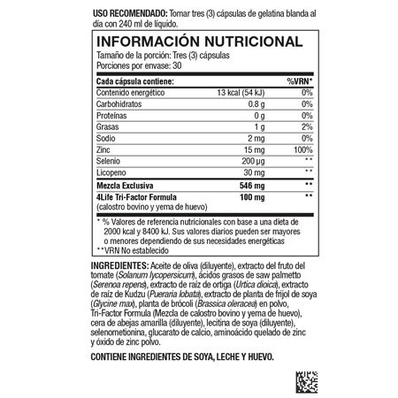 nutritional facts