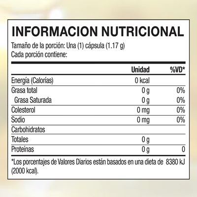 Bieofa nutritional facts