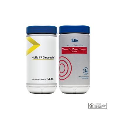 TF Glucoach & Vitamin and Mineral Combo