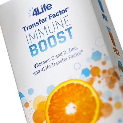 Immune Boost package close up