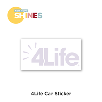 4Life Car Sticker