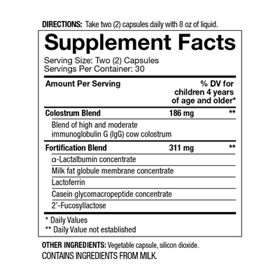 Fortifed-Colostrum-Supp-Facts