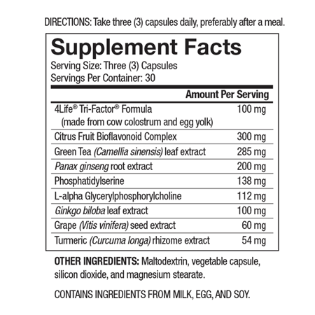 Recall nutritional facts