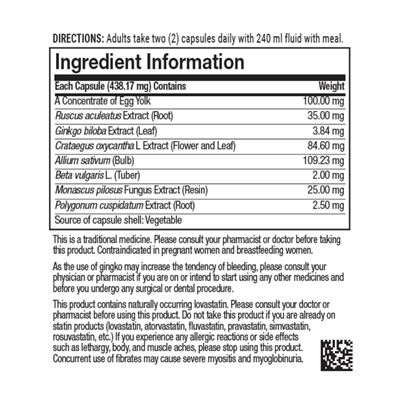 TF CV ingredients