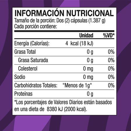 renuvo white cap nutritional